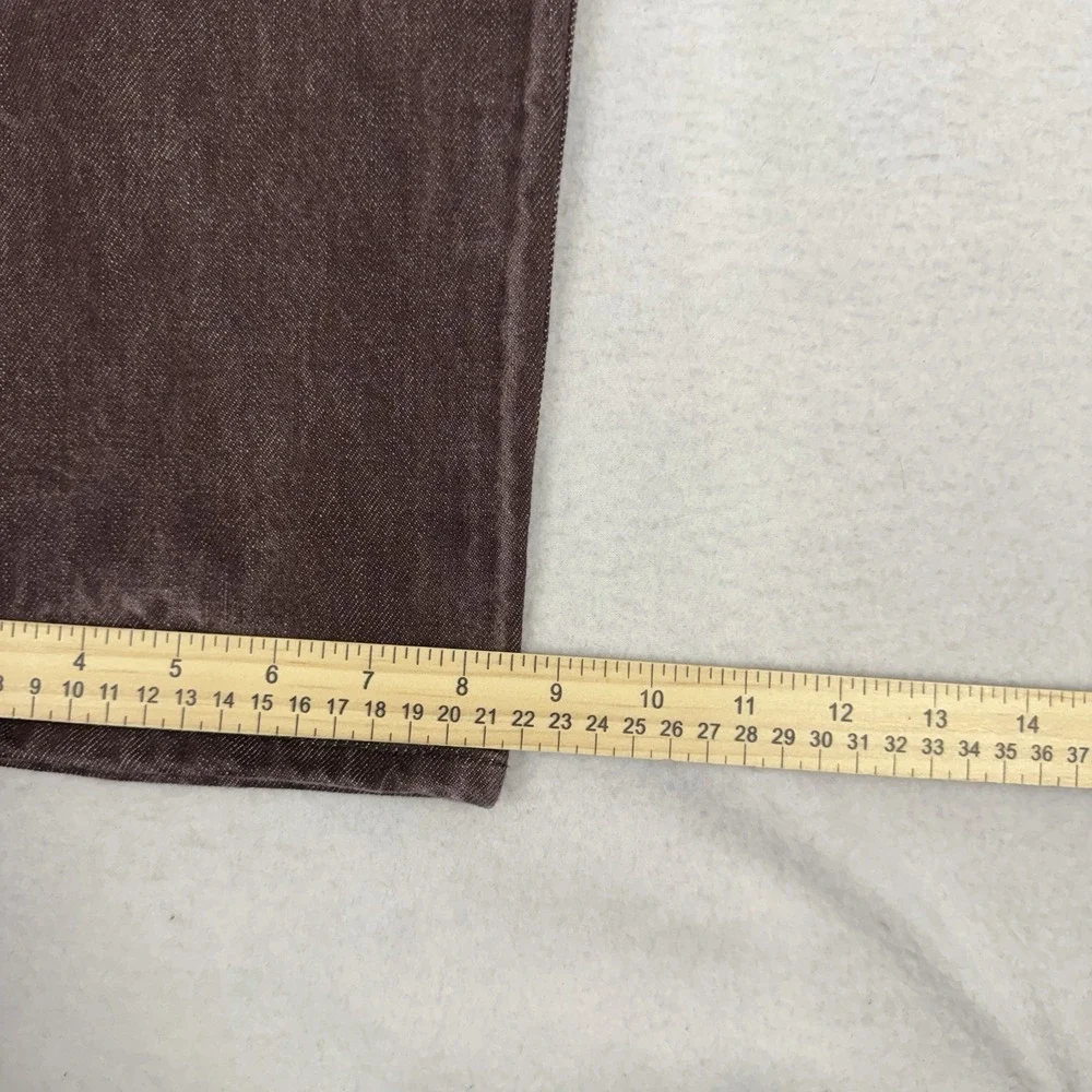 Vintage 90s Levis 501 XX Jeans Mens 36x34 Brown Plum Faded Button Fly Denim‎
